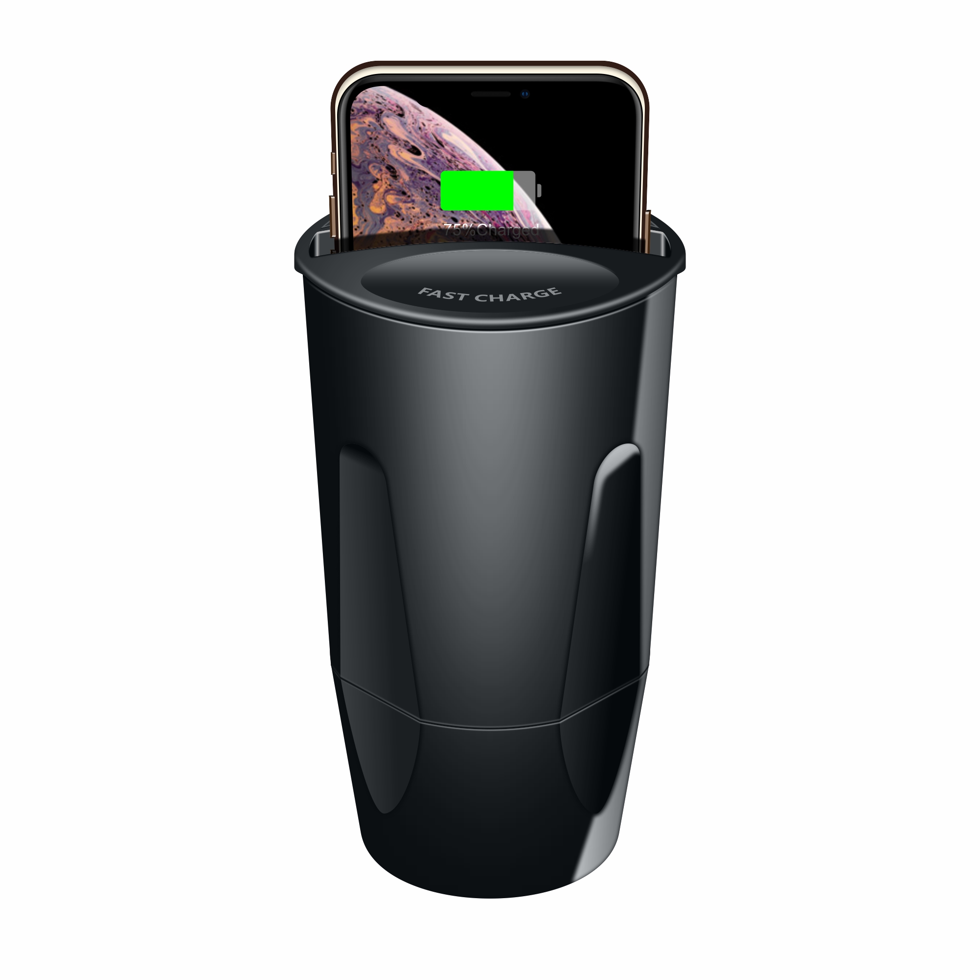 Cup Wireless Lade / Charger Schwarz