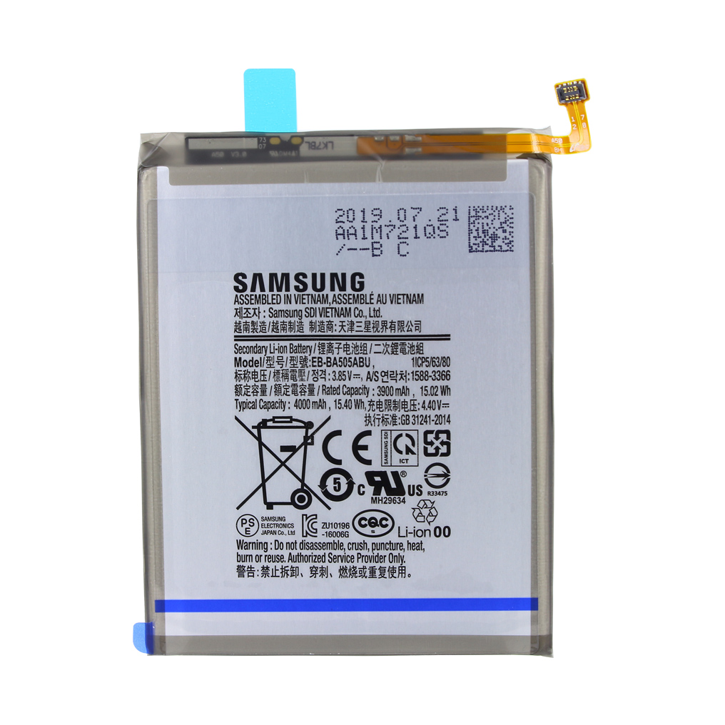 Samsung - EB-BA505 original battery - 3020mAh