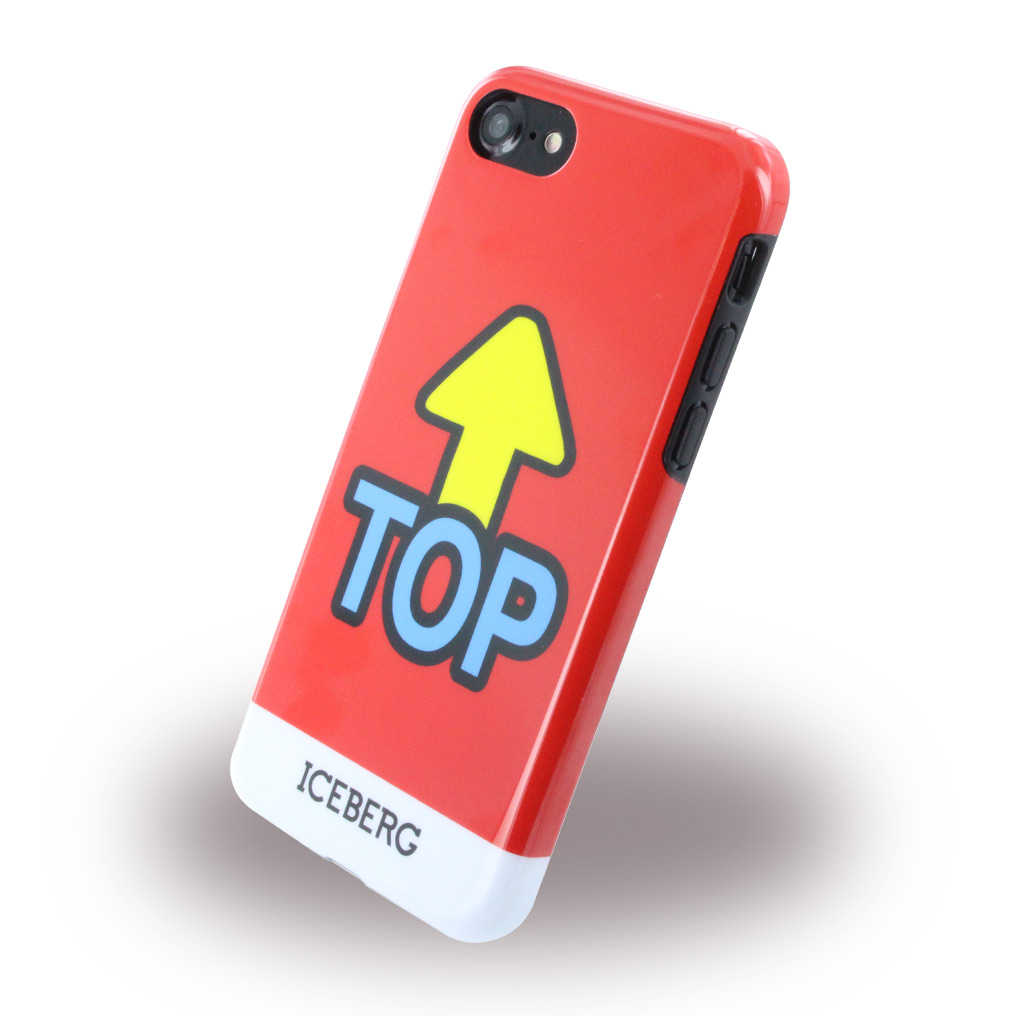 Iceberg Top Hülle iPhone 7,8 Rot