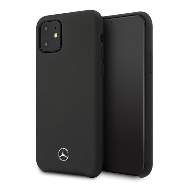 Mercedes silicon line Case iPhone 11 mini black
