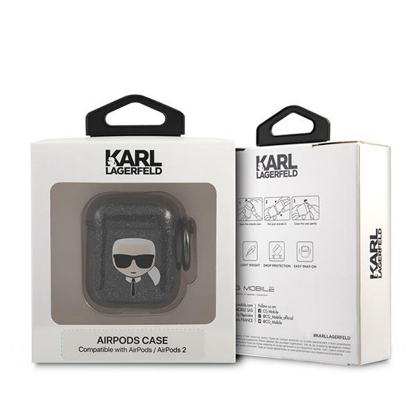 Glitter Head Hülle Apple Airpods 1,2