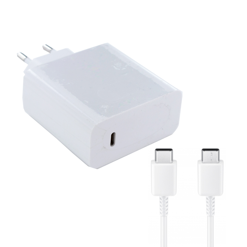 HW-200325EPO Schnellladegerät mit Typ C + USB-C Kabel