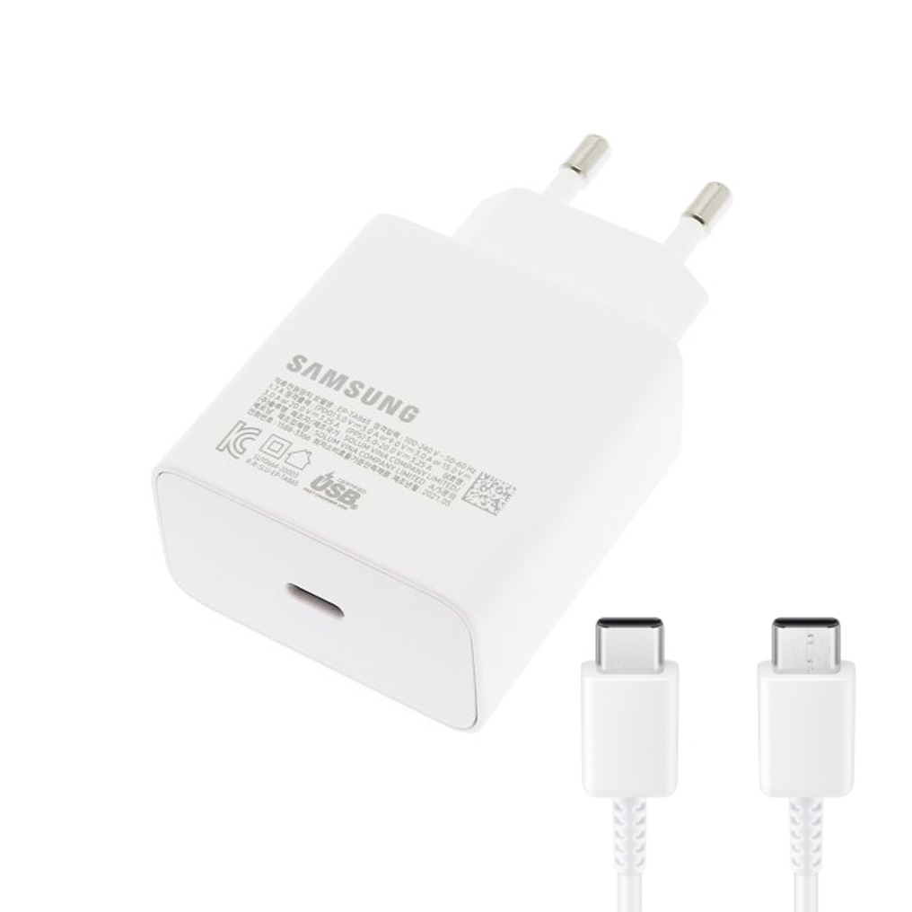 EP-TA865 Schnellladegerät 65W + EP-DW767JWE usb-c Kabel
