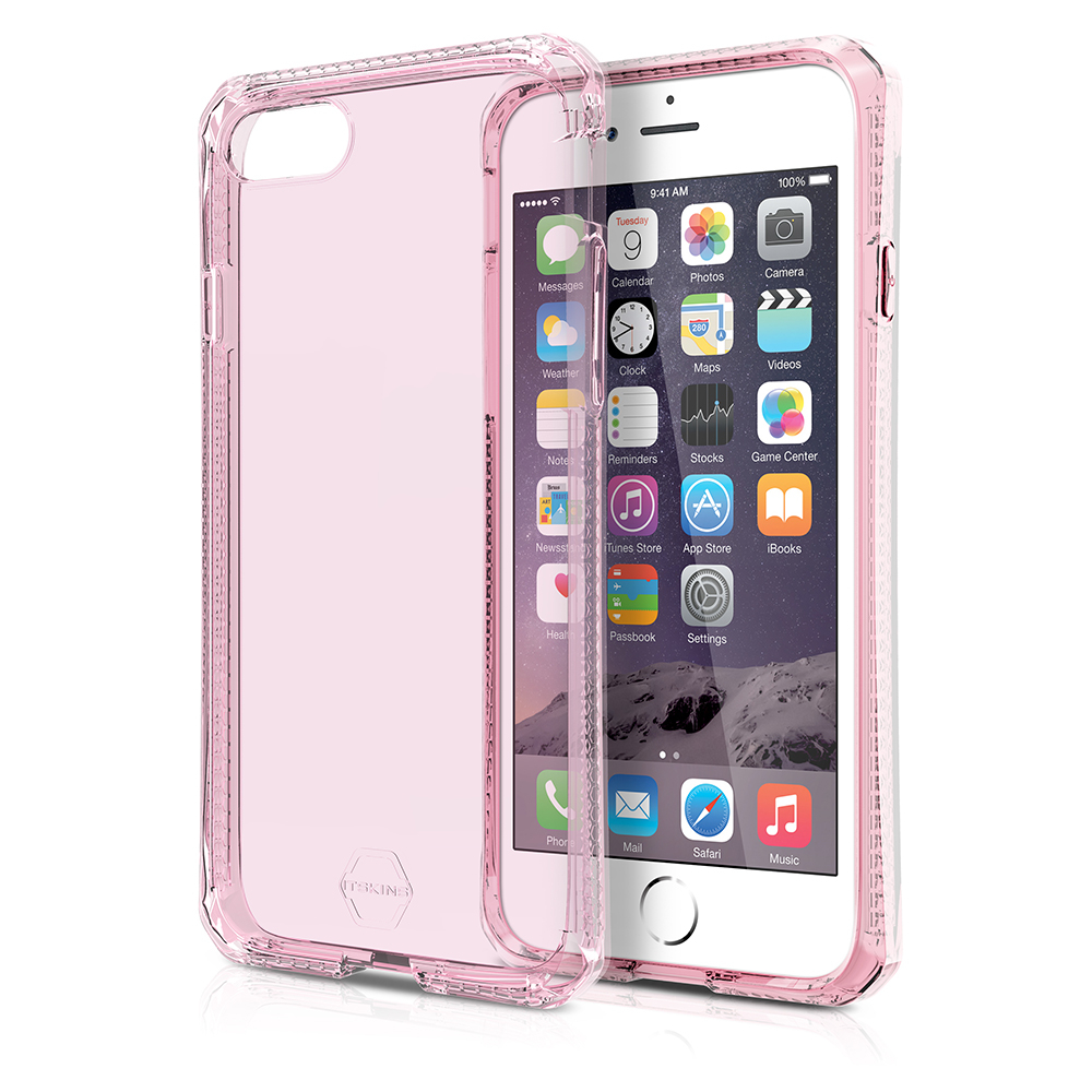 Itskins Shockproof Hülle iPhone 6,6s,7,8,SE2 Pink