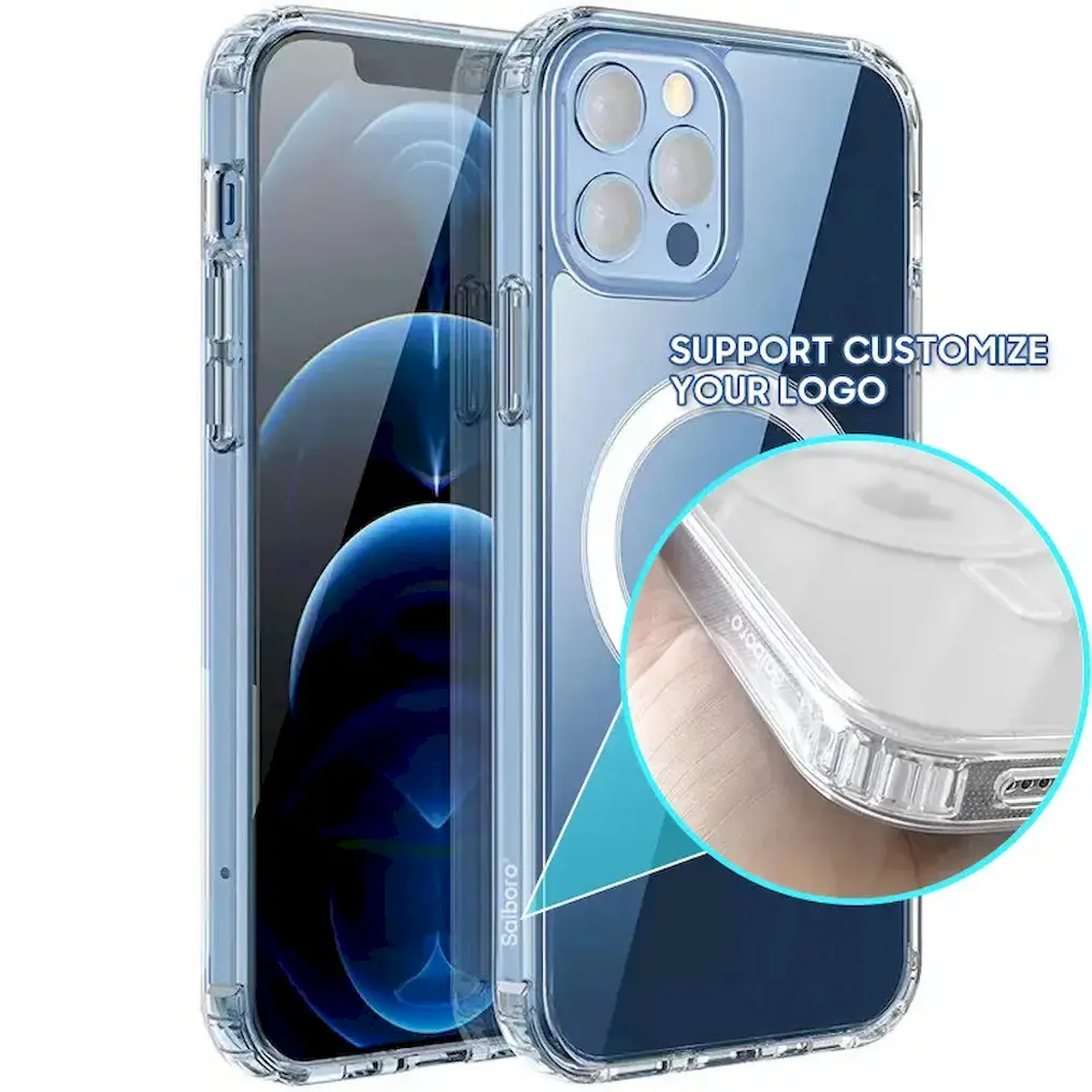 Magsafe Case Crystal Clear iPhone 15 Pro Max