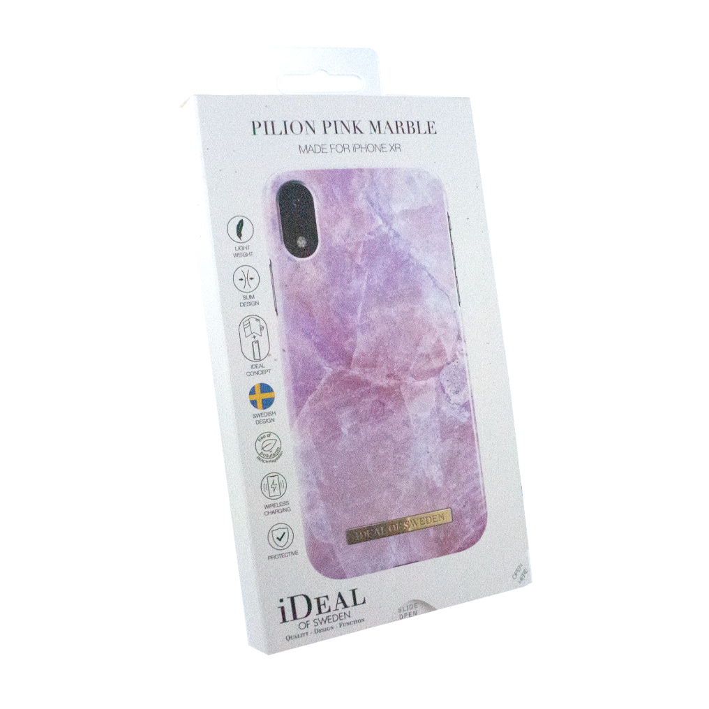 Marble Fashion Handyhülle Pink / White, Apple iPhone Xr