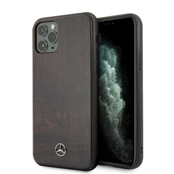 Mercedes-Benz Wood Line Rosewood Hard Case  iPhone