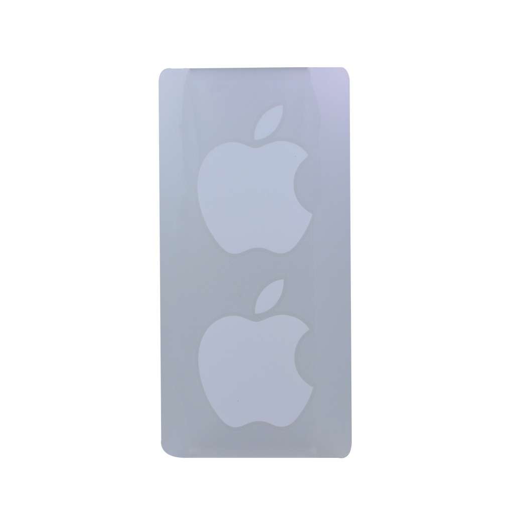 Apple - Aufkleber Logo Original Sticker - Weiss