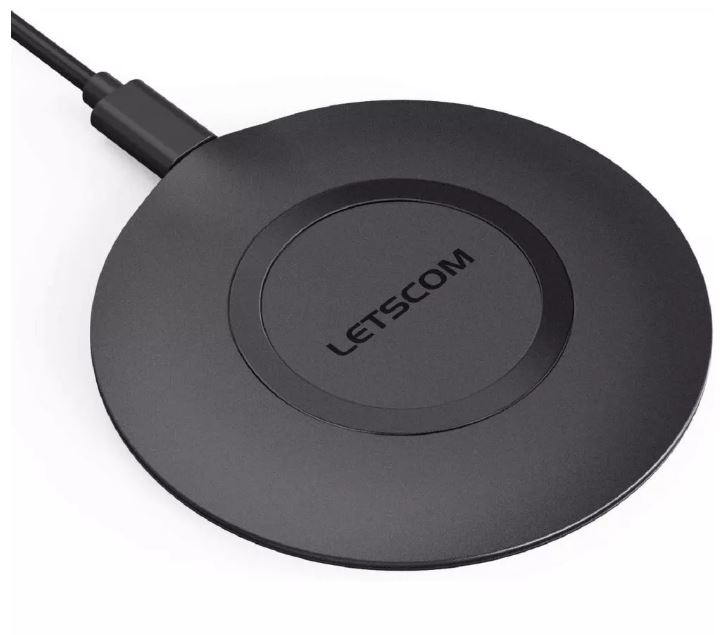 15w Wireless Lade Pad Schwarz