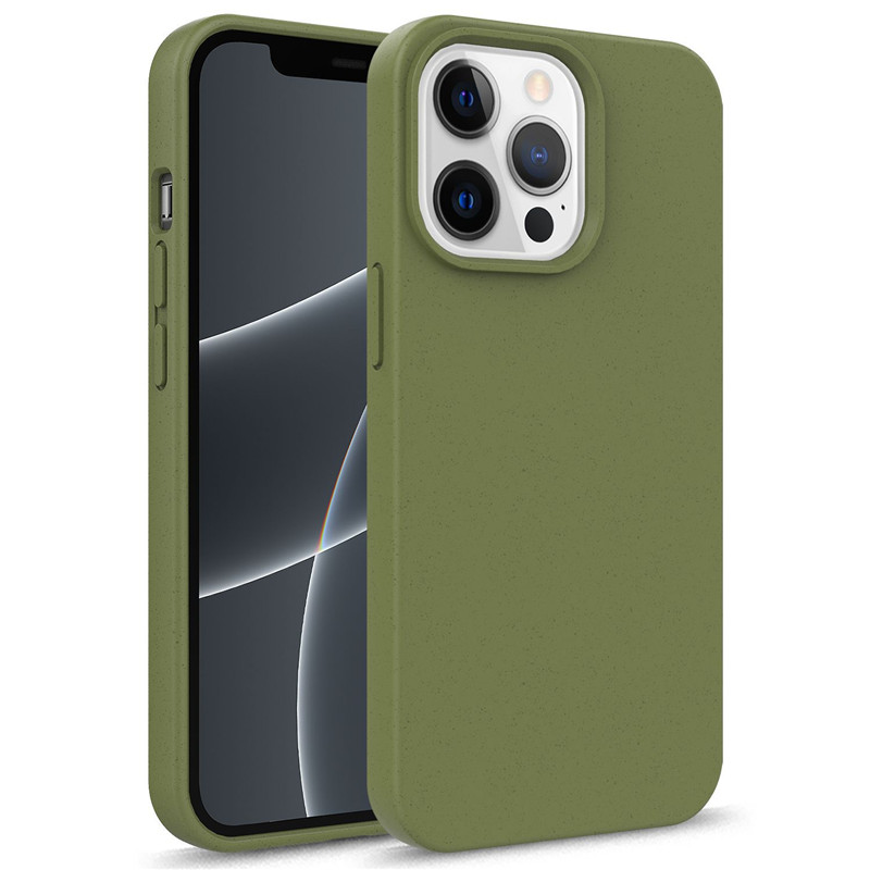 BioCase Biodegradabile Hard Case gruen iphone 13 Pro