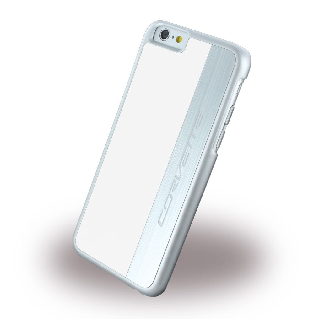 Corvette Brushed Alluminium Hülle iP 6,6s Weiss