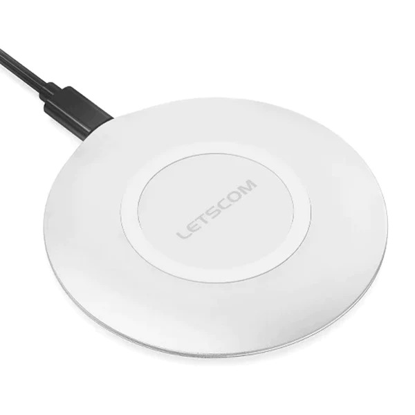 15w Wireless Lade Pad Weiss