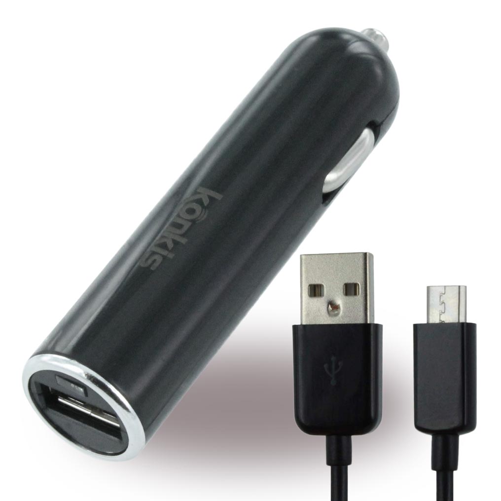 Konkis KFZ car charger 5W + Micro USB