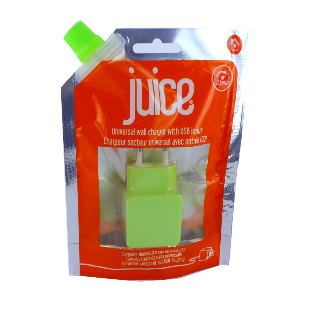 Original Juice USB  Ladeadapter Grün