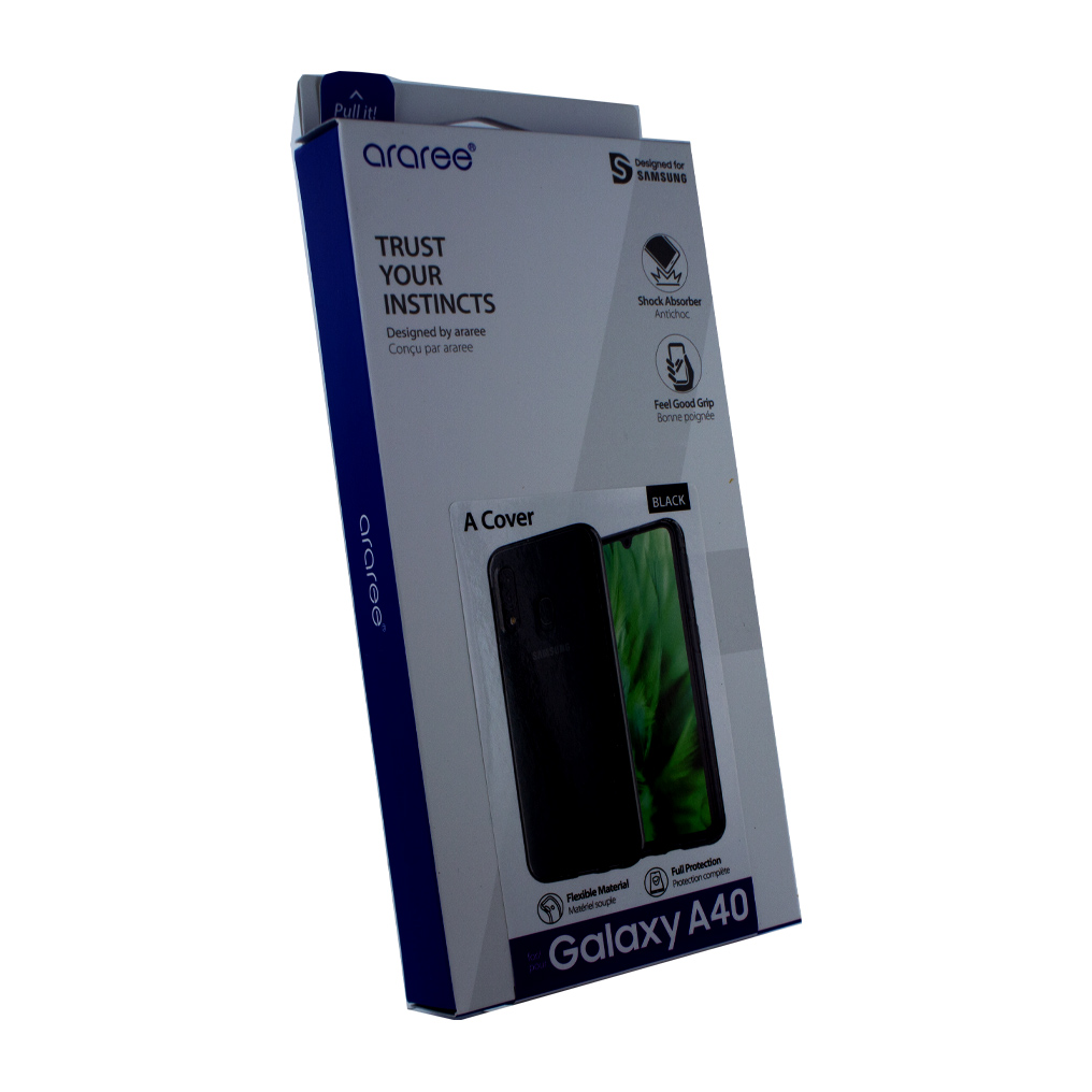 Original TPU Case Schwarz A405F Galaxy A40