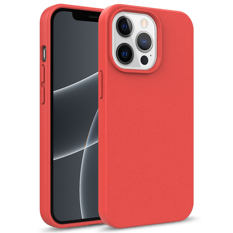 BioCase Biodegradabile Hard Case Rot iPhone 13 Pro Max