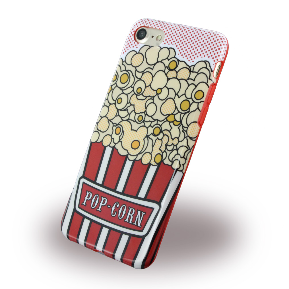 Benjamins Pop Corn Hülle iPhone 7, 8 Rot