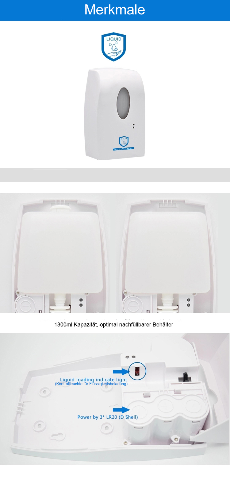 Premium Desinfektionssäule