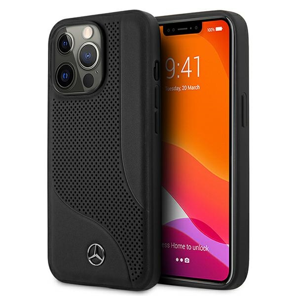 Mercedes Perforated Area Case iP 13 mini black