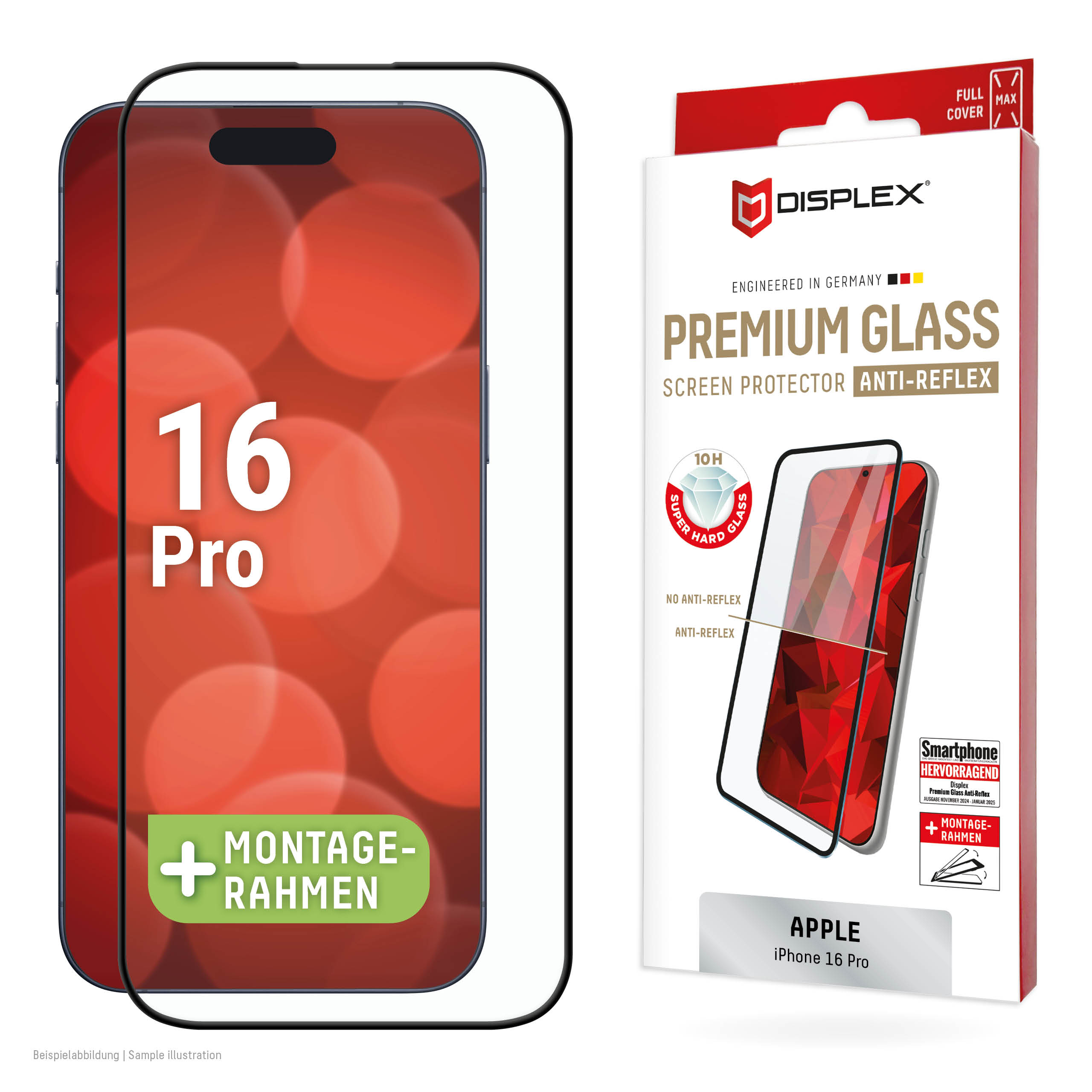 Displex FCAR screen guard iPhone16 Pro