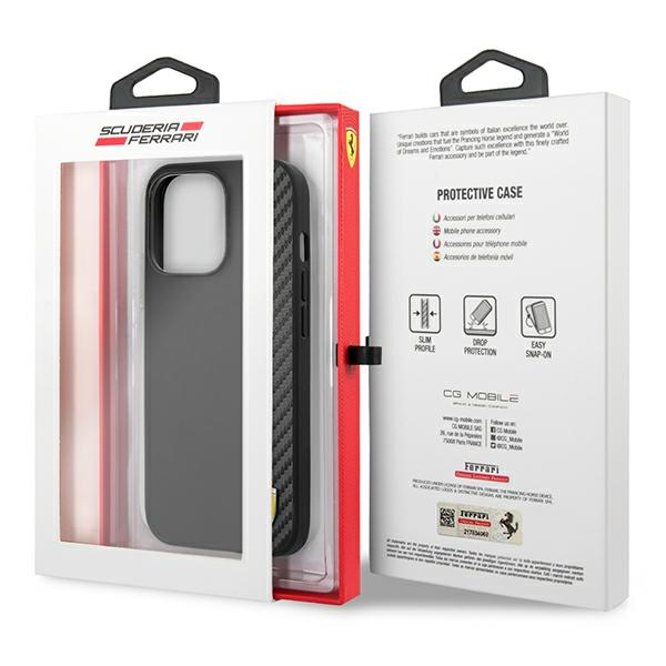 On Track Carbon Stripe Hardcase iPhone 13 mini