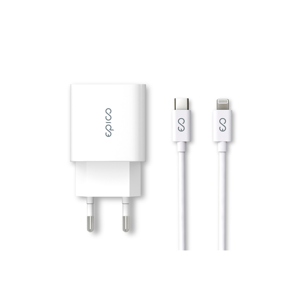 USB-C Power Ladegerät mit Lightning Kabel