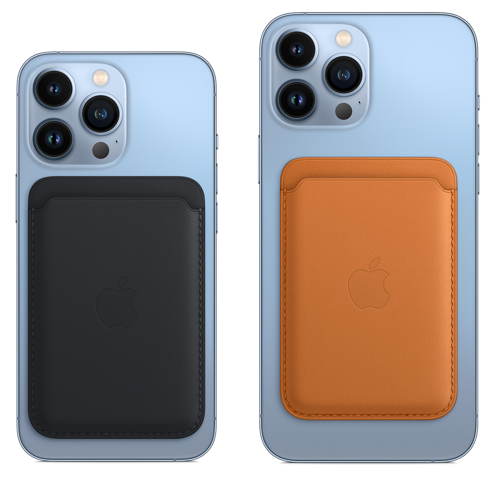 MHLR3ZM/A Leder Wallet + MagSafe
