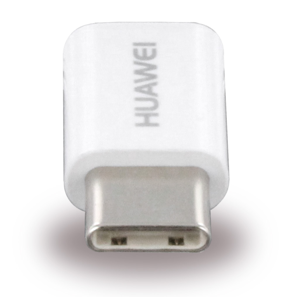 Huawei AP52  Micro USB auf USB Typ C Adapter white
