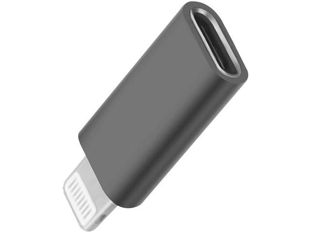 Cyoo  USB-C to Lightning-Adapter Black