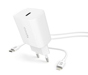 USB-C Power Ladegerät mit Lightning Kabel