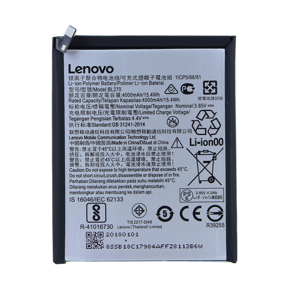 BL-270 Akku / Battery 4000mAh Lenovo für K6 Plus