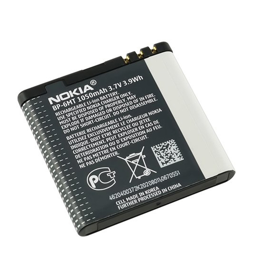 BP-6MT Akku / battery 1050mAh Nokia E51, N81, N81 8GB