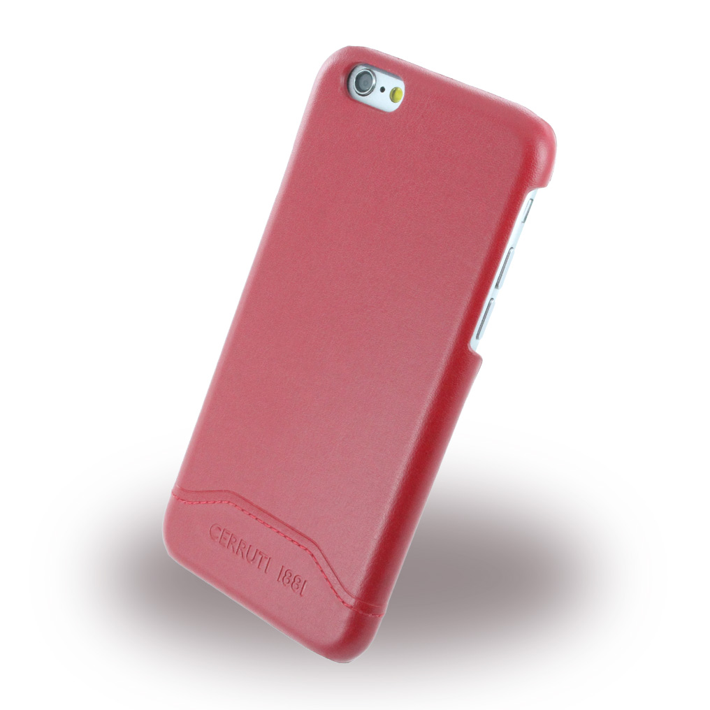 Cerruti 1881 Smooth Split Hülle iP 6/6s Rot