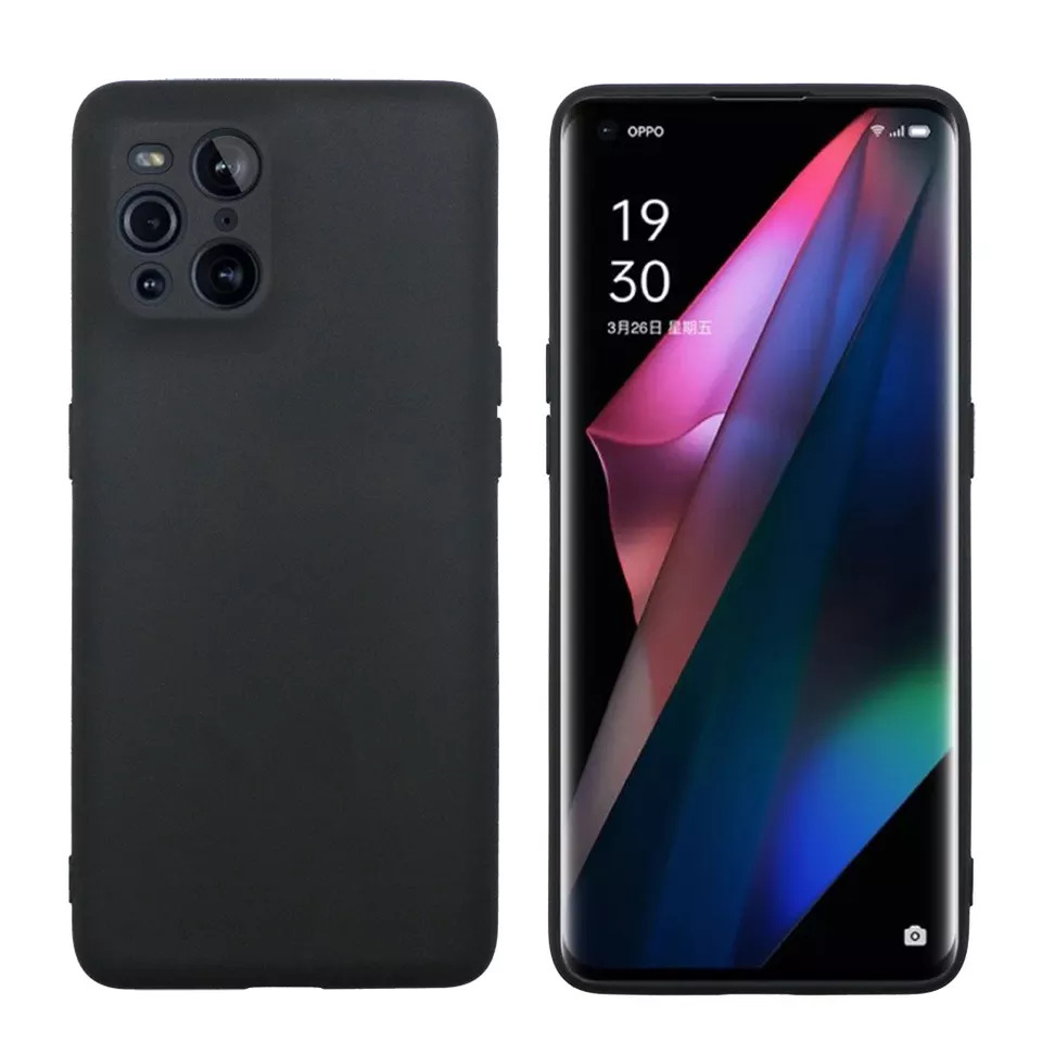 Original Silicon Case oppo Find X3 Pro