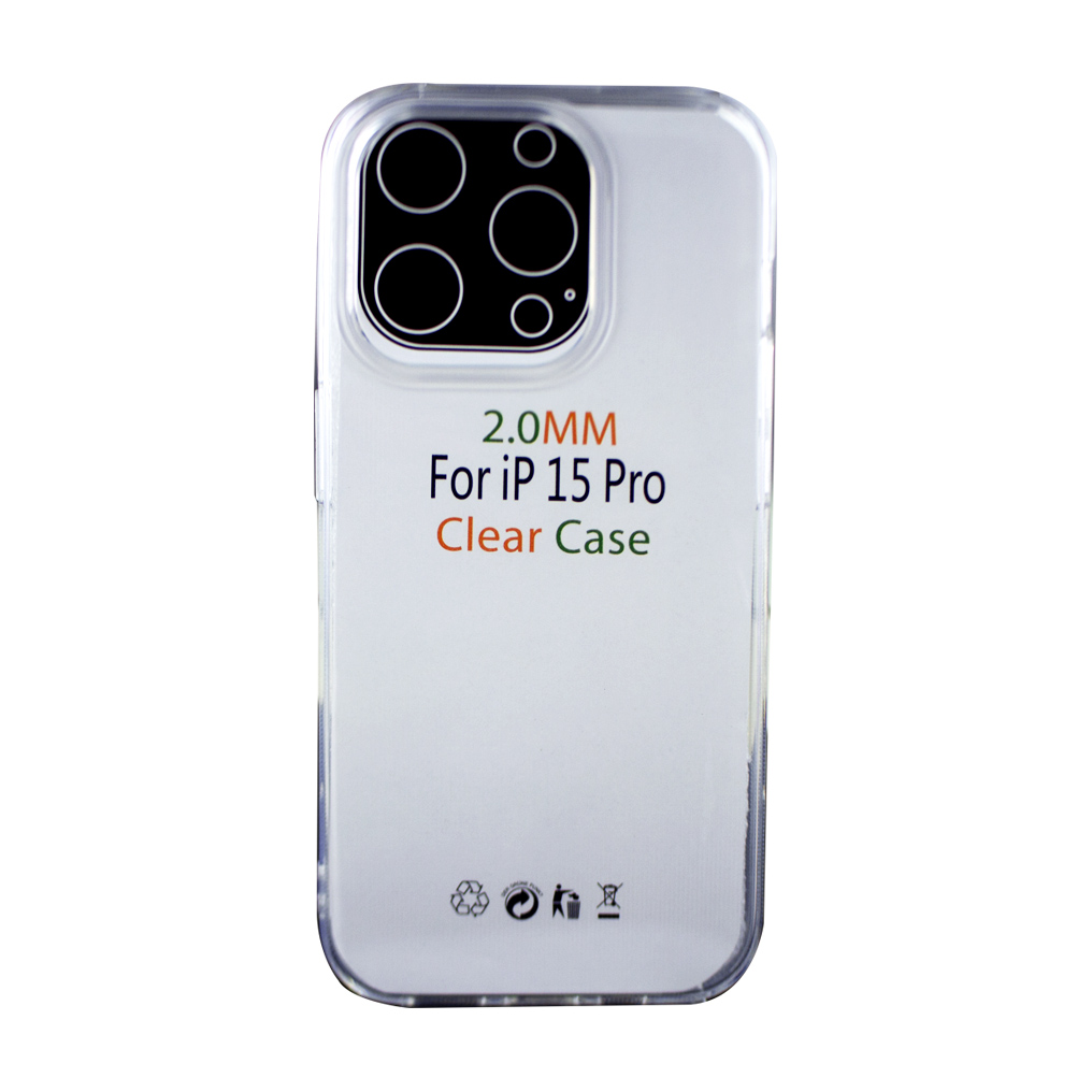 TPU Ultra Slim 2mm Hülle iPhone 15 Pro