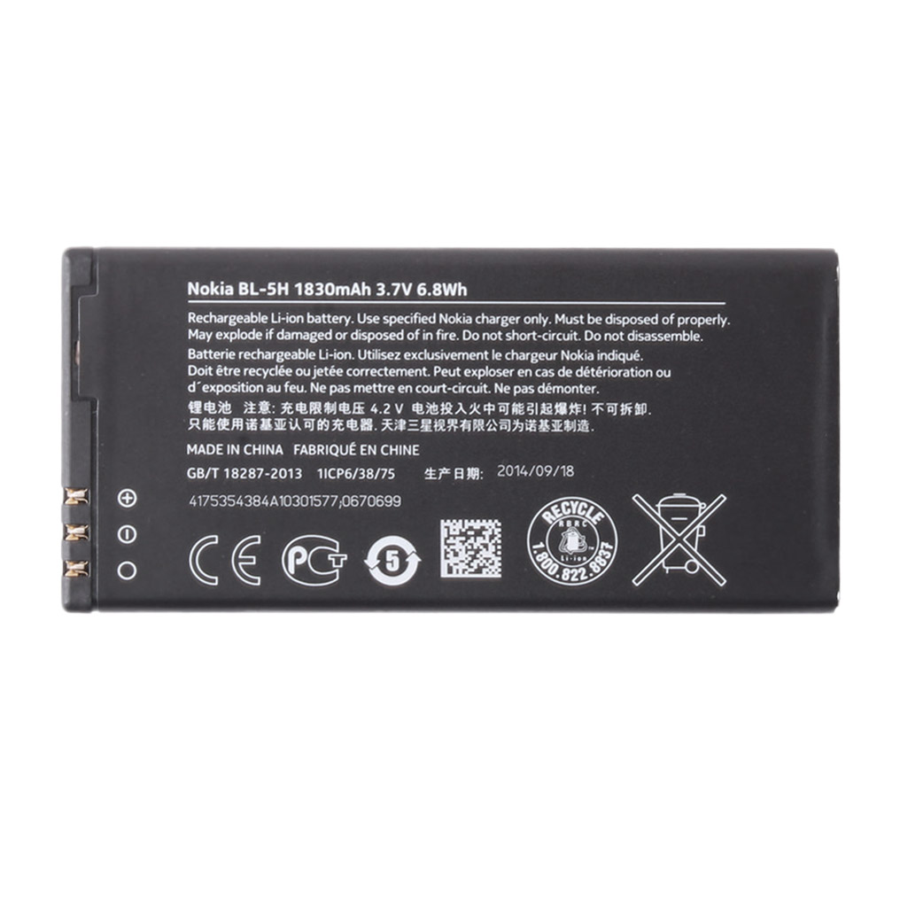 BL-5H Akku / battery 1830mAh Lumia 630, Lumia 635