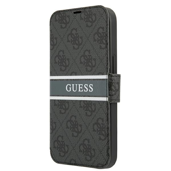 4G Stripe Book Case Grau  iPhone 13 mini