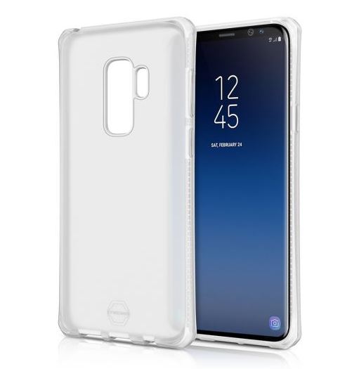 Itskins Shockproof Hülle Galaxy S9+ transparent