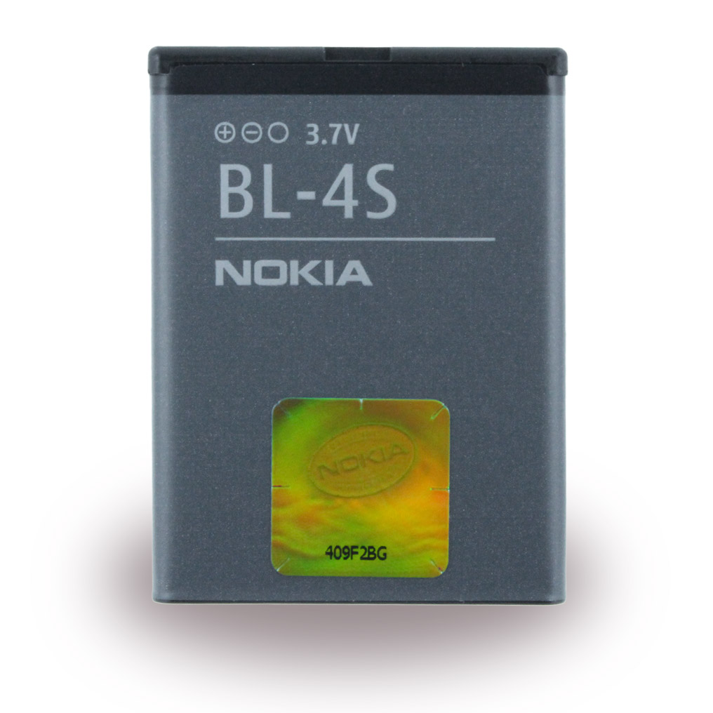 BL-4S Akku / battery 860mAh Li-Ion Nokia 2680 slide, 3600 slide, 7610 Supernova