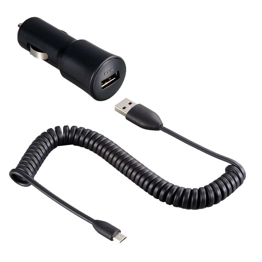 HTC CC-C200 car charger 5W + micro cable