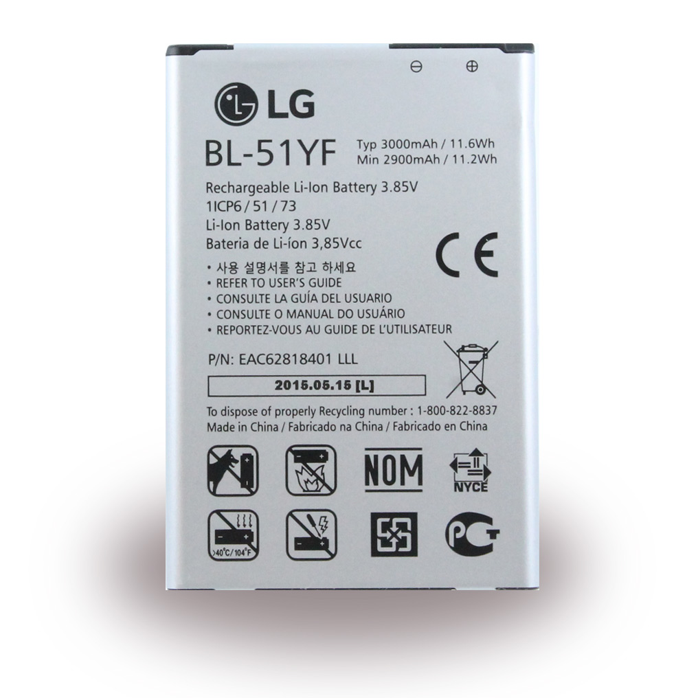 BL-51YF Akku 3000mAh LG G4 H815
