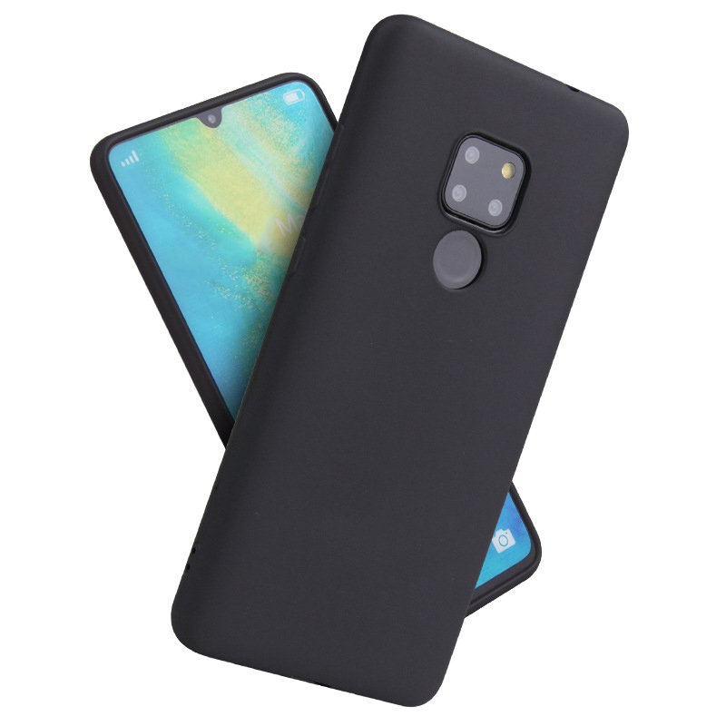 Cyoo Liquid silicon Case Cover Mate 20 black
